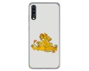 Funda Gel Tpu para Samsung Galaxy A70 diseño Leones Dibujos