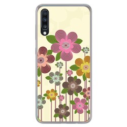 Funda Gel Tpu para Samsung Galaxy A70 diseño Primavera En Flor Dibujos