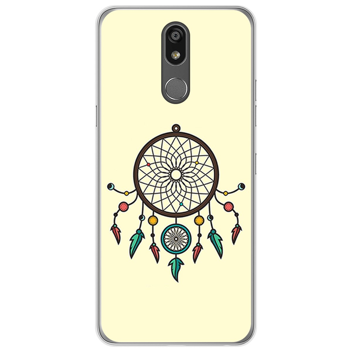 Funda Gel Tpu para Lg K40 diseño Atrapasueños Dibujos