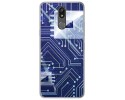 Funda Gel Tpu para Lg K40 diseño Circuito Dibujos