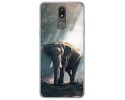 Funda Gel Tpu para Lg K40 diseño Elefante Dibujos