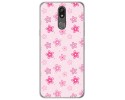Funda Gel Tpu para Lg K40 diseño Flores Dibujos