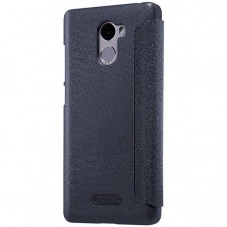 Funda Flip Negra Nillkin Modelo Sparkle para Xiaomi Redmi 4