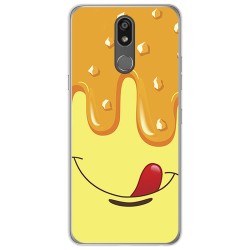 Funda Gel Tpu para Lg K40 diseño Helado Vainilla Dibujos