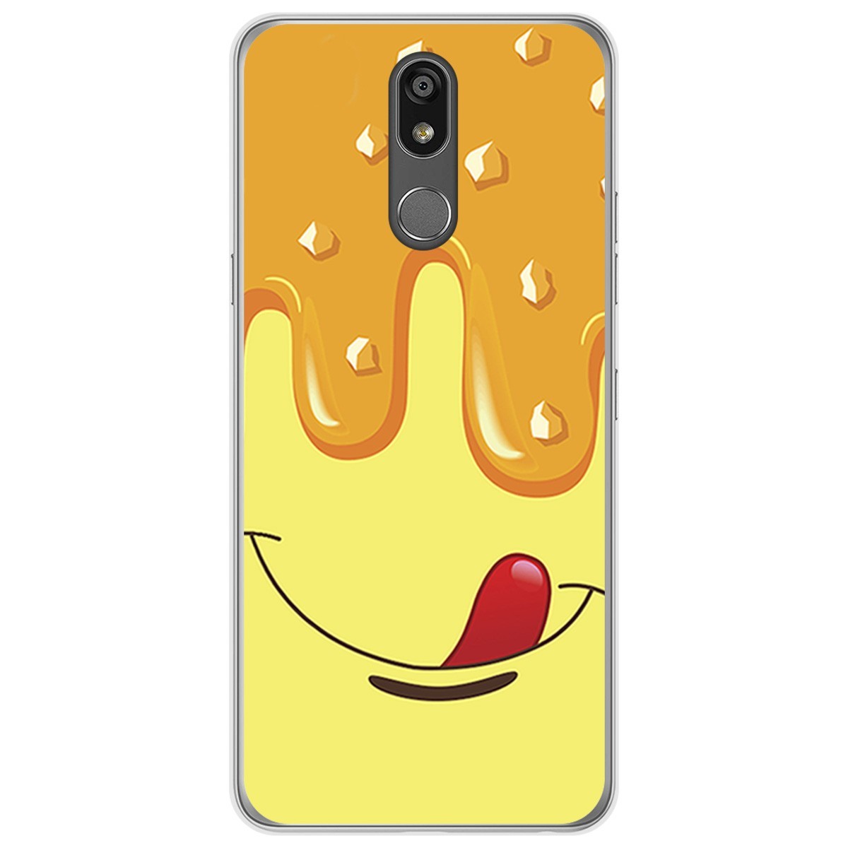 Funda Gel Tpu para Lg K40 diseño Helado Vainilla Dibujos