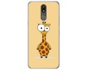Funda Gel Tpu para Lg K40 diseño Jirafa Dibujos