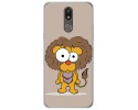 Funda Gel Tpu para Lg K40 diseño Leon Dibujos