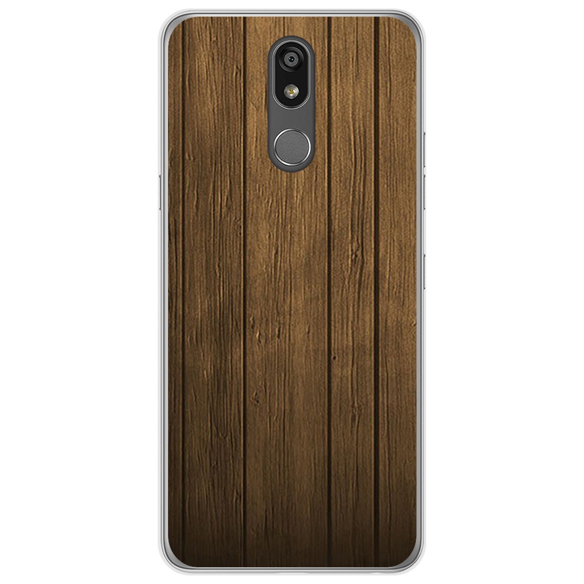 Funda Gel Tpu para Lg K40 diseño Madera Dibujos