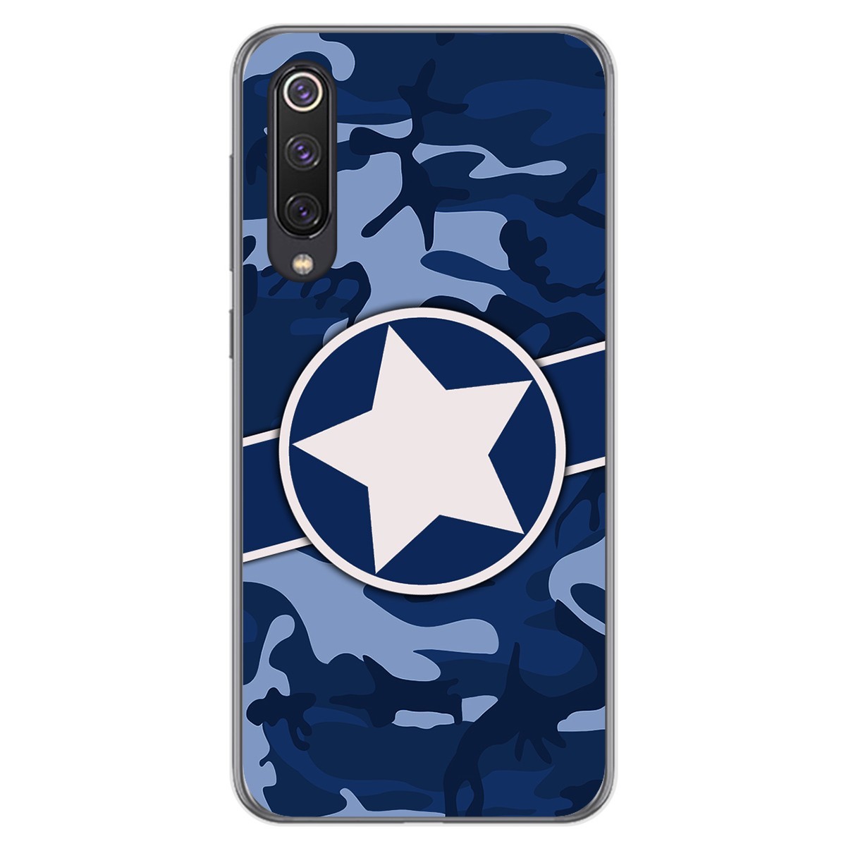 Funda Gel Tpu para Xiaomi Mi 9 SE diseño Camuflaje 03 Dibujos