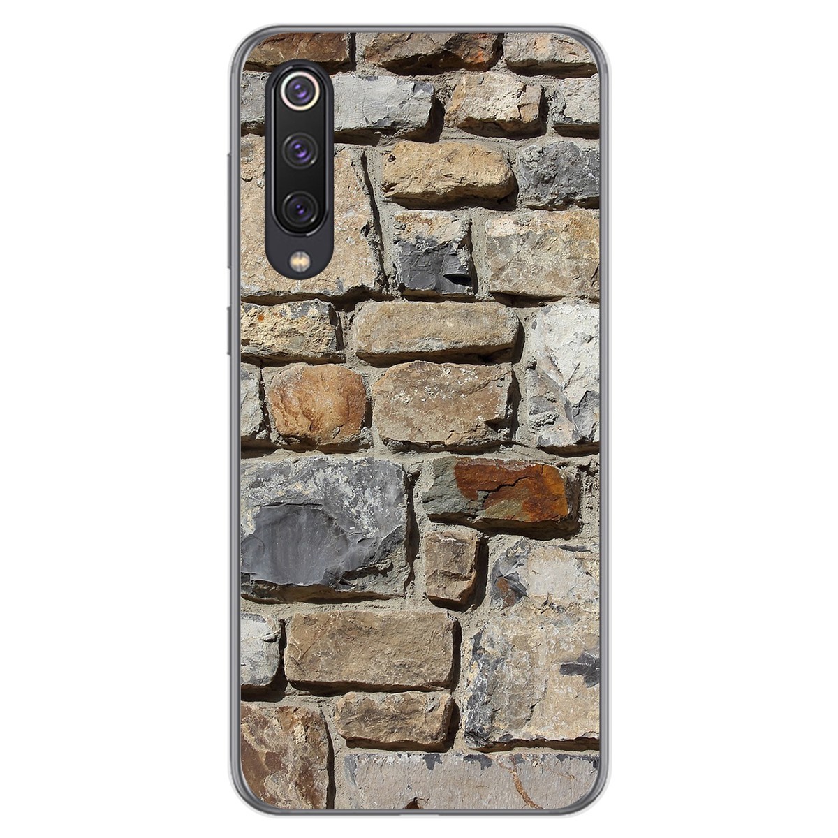 Funda Gel Tpu para Xiaomi Mi 9 SE diseño Ladrillo 03 Dibujos
