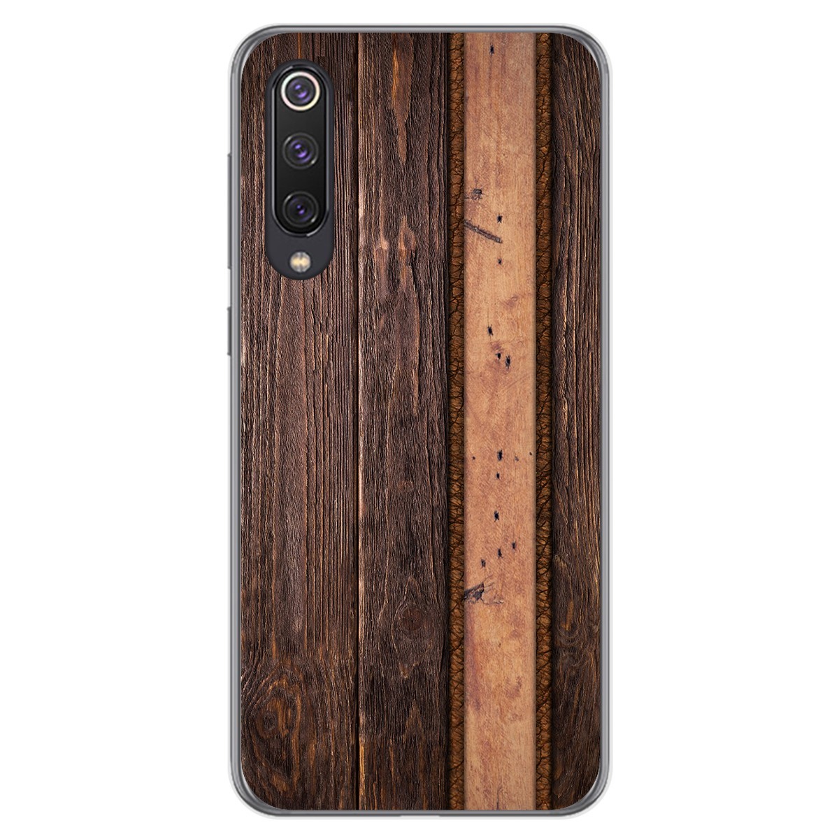 Funda Gel Tpu para Xiaomi Mi 9 SE diseño Madera 05 Dibujos