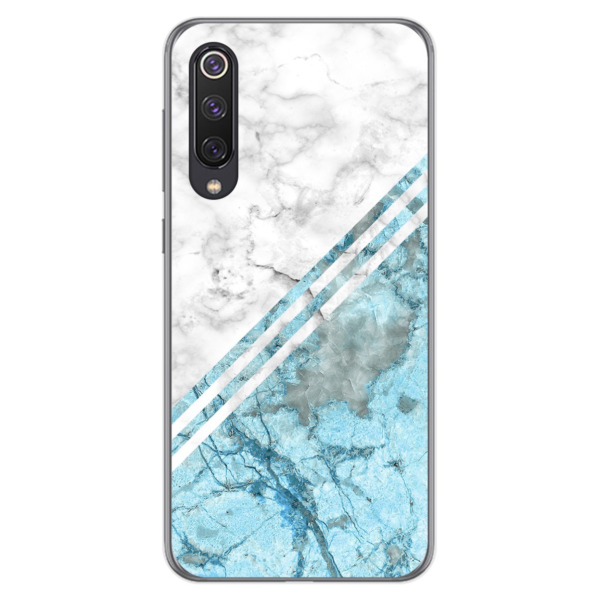Funda Gel Tpu para Xiaomi Mi 9 SE diseño Mármol 02 Dibujos