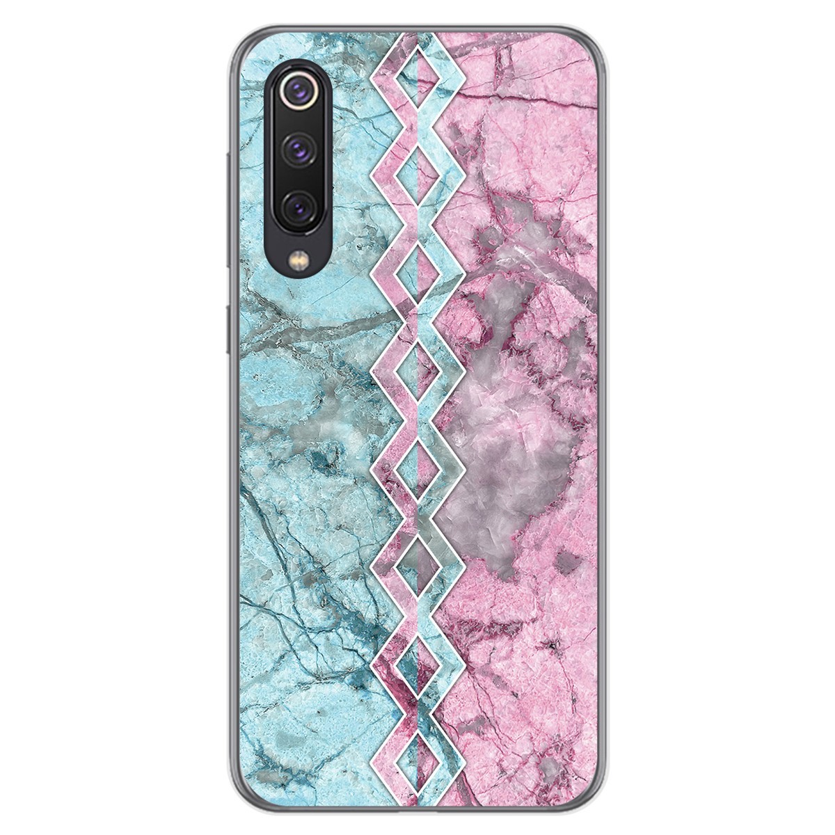 Funda Gel Tpu para Xiaomi Mi 9 SE diseño Mármol 08 Dibujos