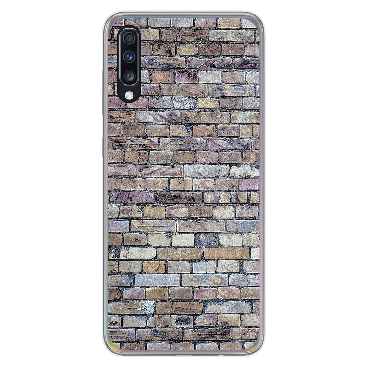 Funda Gel Tpu para Samsung Galaxy A70 diseño Ladrillo 02 Dibujos