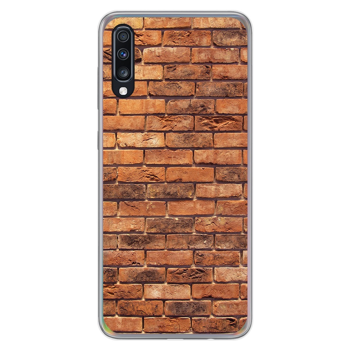 Funda Gel Tpu para Samsung Galaxy A70 diseño Ladrillo 04 Dibujos