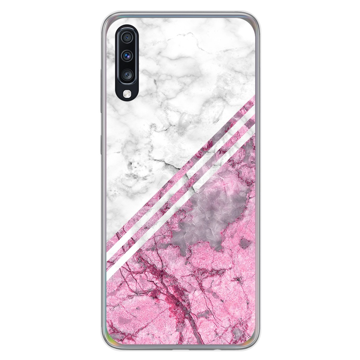 Funda Gel Tpu para Samsung Galaxy A70 diseño Mármol 03 Dibujos
