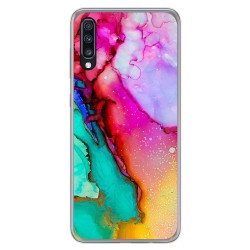 Funda Gel Tpu para Samsung Galaxy A70 diseño Mármol 15 Dibujos