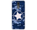 Funda Gel Tpu para Lg K40 diseño Camuflaje 03 Dibujos
