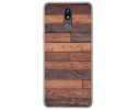 Funda Gel Tpu para Lg K40 diseño Madera 03 Dibujos