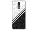 Funda Gel Tpu para Lg K40 diseño Mármol 01 Dibujos