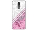 Funda Gel Tpu para Lg K40 diseño Mármol 03 Dibujos