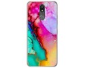Funda Gel Tpu para Lg K40 diseño Mármol 15 Dibujos
