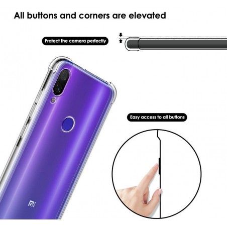 Funda Gel Tpu Anti-Shock Transparente para Xiaomi Mi Play