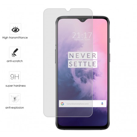 Protector Cristal Templado para Oneplus 7 Vidrio