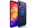 Funda Magnetica Soporte con Anillo Giratorio 360 para Xiaomi Redmi Note 7 Azul