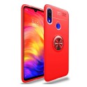 Funda Magnetica Soporte con Anillo Giratorio 360 para Xiaomi Redmi Note 7 Roja