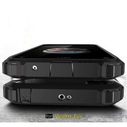 Funda Tipo Hybrid Tough Armor (Pc+Tpu) Negra para Xiaomi Redmi Go 2