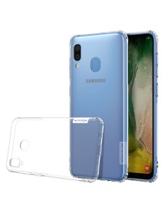 Funda Gel Tpu Nillkin Nature para Samsung Galaxy A20 / A30 color Transparente