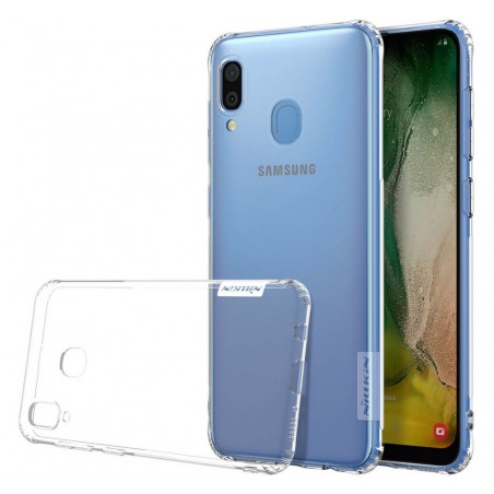 Funda Gel Tpu Nillkin Nature para Samsung Galaxy A20 / A30 color Transparente