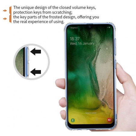 Funda Gel Tpu Nillkin Nature para Samsung Galaxy A20 / A30 color Transparente