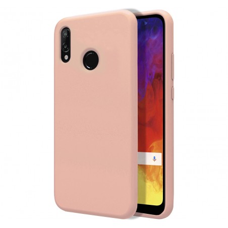 Funda Silicona Líquida Ultra Suave para Huawei Y6 2019 / Y6s 2019 color Rosa