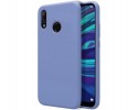 Funda Silicona Líquida Ultra Suave para Huawei Y7 2019 color Azul Celeste