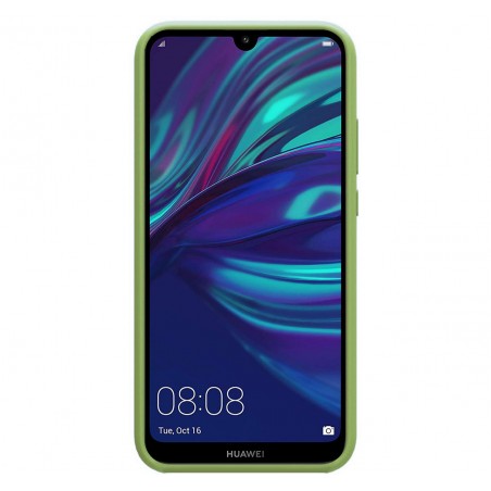 Funda Silicona Líquida Ultra Suave para Huawei Y7 2019 color Verde