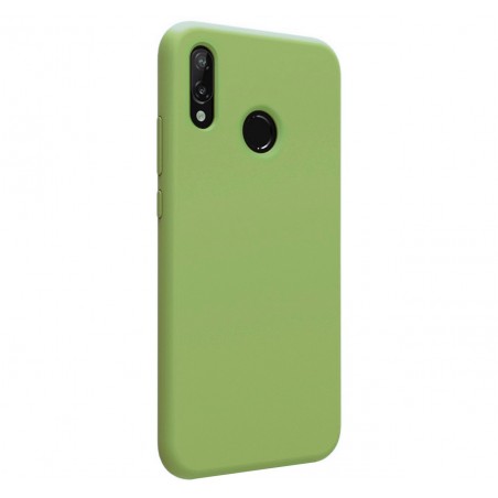 Funda Silicona Líquida Ultra Suave para Huawei Y7 2019 color Verde