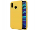 Funda Silicona Líquida Ultra Suave para Huawei Y7 2019 color Amarilla