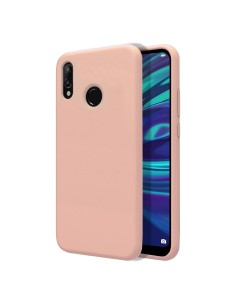 Funda Silicona Líquida Ultra Suave para Huawei Y7 2019 color Rosa