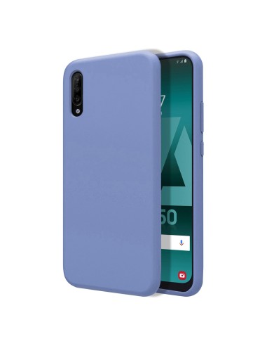Funda Silicona Líquida Ultra Suave para Samsung Galaxy A50 / A50s / A30s color Azul Celeste