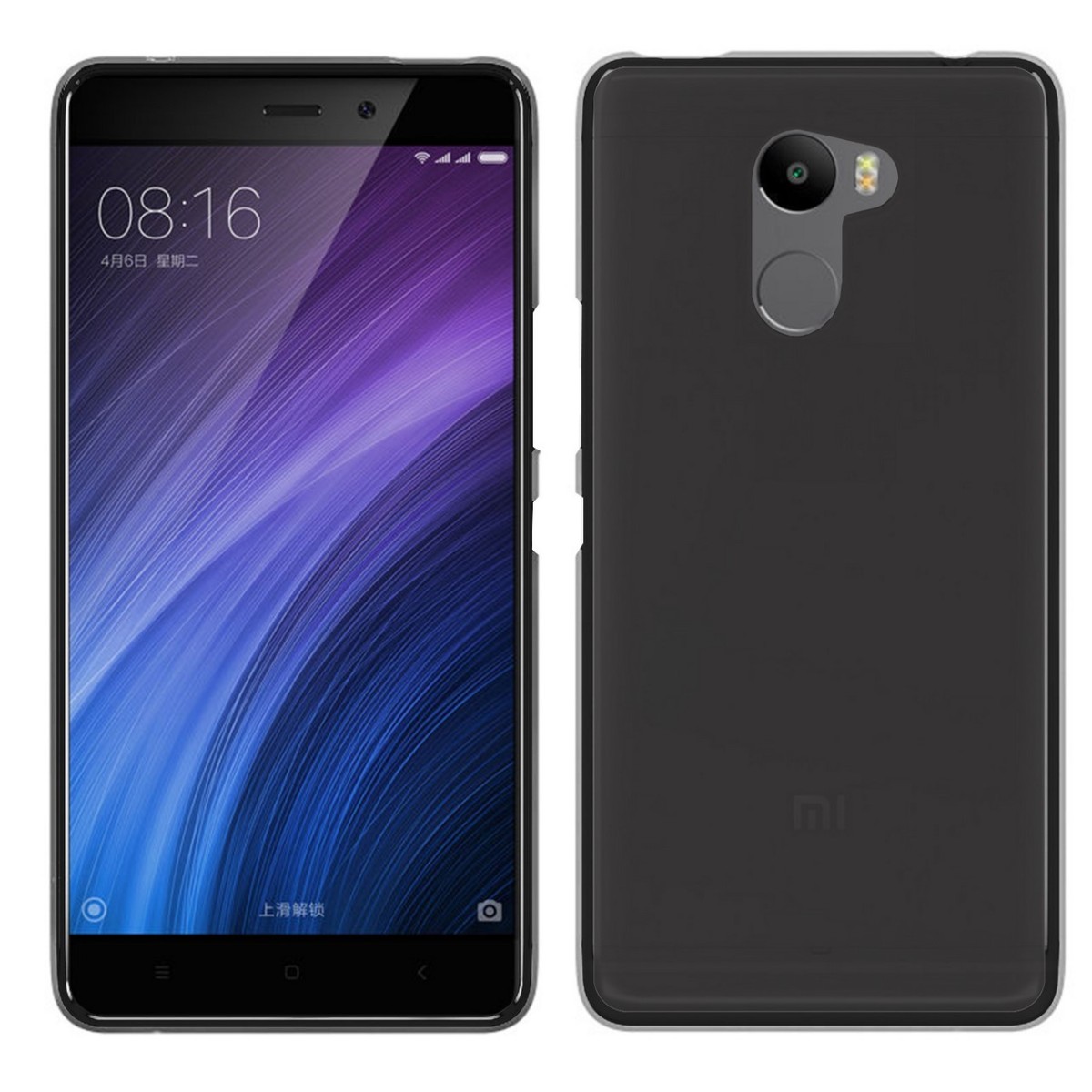 Funda Gel Tpu para Xiaomi Redmi 4 Color Negra