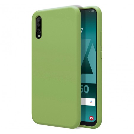 Funda Silicona Líquida Ultra Suave para Samsung Galaxy A50 / A50s / A30s color Verde