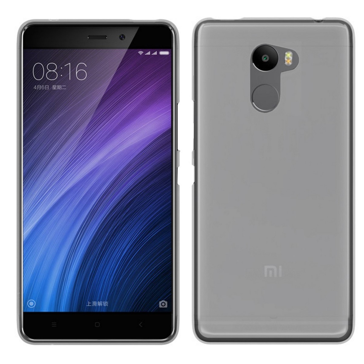 Funda Gel Tpu para Xiaomi Redmi 4 Color Transparente