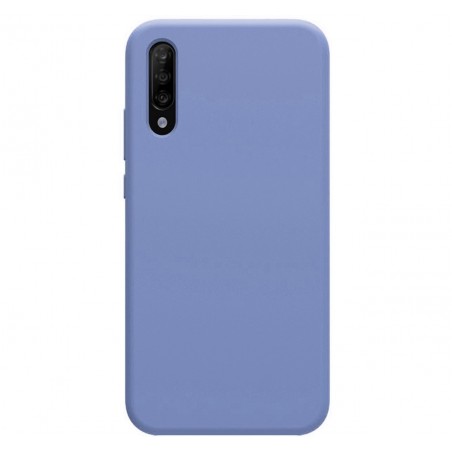 Funda Silicona Líquida Ultra Suave para Samsung Galaxy A70 color Azul Celeste