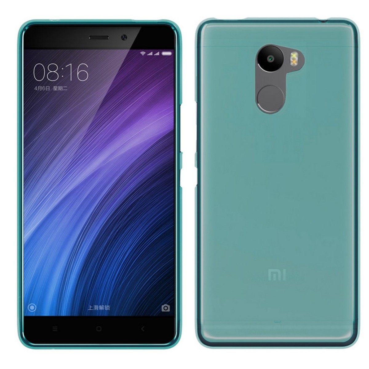 Funda Gel Tpu para Xiaomi Redmi 4 Color Azul