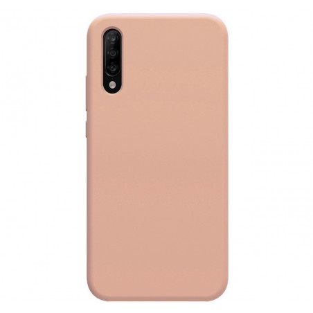 Funda Silicona Líquida Ultra Suave para Samsung Galaxy A70 color Rosa