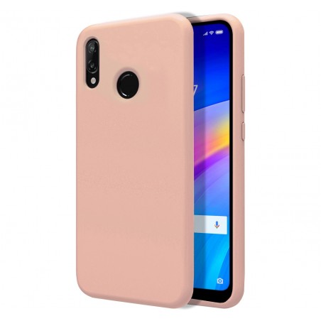 Funda Silicona Líquida Ultra Suave para Xiaomi Redmi 7 color Rosa