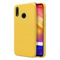 Funda Silicona Líquida Ultra Suave para Xiaomi Redmi Note 7 color Amarilla