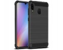 Funda Gel Tpu Anti-Shock Carbon Negra para Samsung Galaxy A20e 5.8